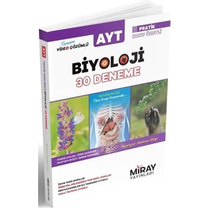 Miray Yayınları AYT Biyoloji 30 Deneme