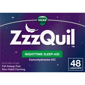 Zzzquil Nighttime Sleep Aid 48 Liquicaps