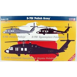 F023 1/72 S-70I (Polonya Ordusu) Askeri Helikopter Plastik Model Kiti