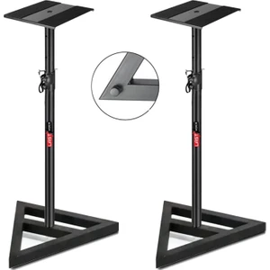 MNT-200X 2'li Set Stüdyo Referans Monitör Standı 87-147 cm Yükseklik Ayarlı (Çift)