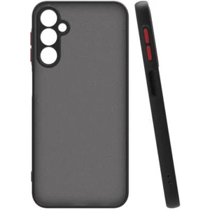 Techno Guru Samsung Galaxy A15 Kenarları Renkli Arkası Buğulu Şık Hux Silikon Kılıf