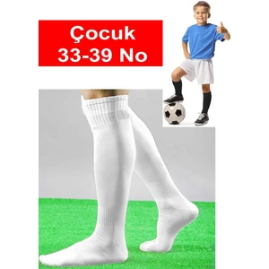 Çocuk Futbol Maç Çorabı Futbol Tozluk 33-39 Numara Futbol Halısaha Çorabı Konç