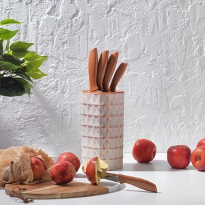 Quick Chef  6 Parca Standlı Bıcak Seti