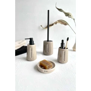 Taper 4'lü Banyo Seti Bej Seramik