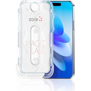 Apple iPhone 13 Uyumlu Kolay Uygulama Aparatlı 5d Magic Glass Cam Ekran Koruyucu