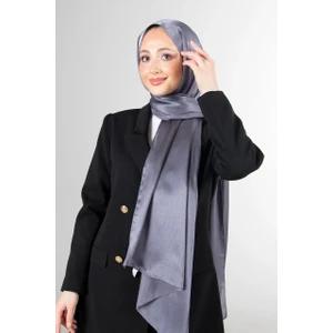 Flora Tekstil Janjan Trend Parlak Saten Dokulu Abiye Şifon Işıl Şal 185 x 70 SAL2315