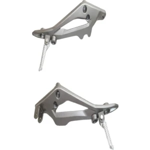 125 Drift L Arka Basamak Braketi Sağ - Sol Takım