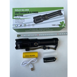 Gold Silver GS-3300 En Yeni Model El Feneri