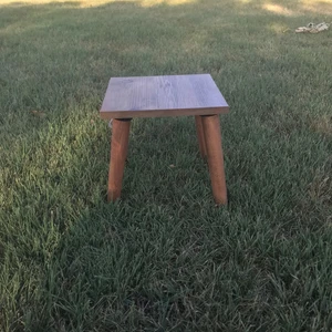 E-Koc Wood Design Minika Portatif  Mutfak Kamp Piknik Balkon Taburesi