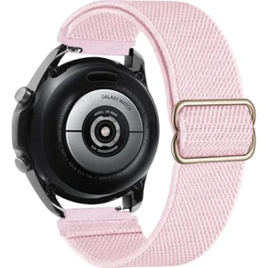 22 mm Universal Örgü Tokalı Bant Kordon Akıllı Pimli Toz Pembe