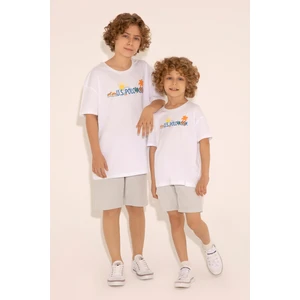 U.S. Polo Assn. Erkek Çocuk Açık Mavi Şort / Bermuda 50289495-VR003