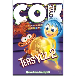 Ters Yüz 2 - Çok Boya! Çıkartmalı Dev Boyama Kitabı