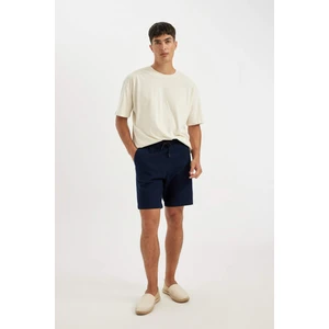 Relax Fit Pamuklu Bermuda Şort D1051AX24SM