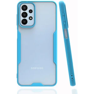 Techno Guru Samsung Galaxy A23 Kamera Korumalı ve Şık Tasarımlı Parfe Premium Silikon Kılıf