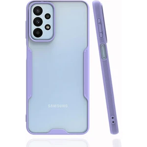 Techno Guru Samsung Galaxy A23 Kamera Korumalı ve Şık Tasarımlı Parfe Premium Silikon Kılıf