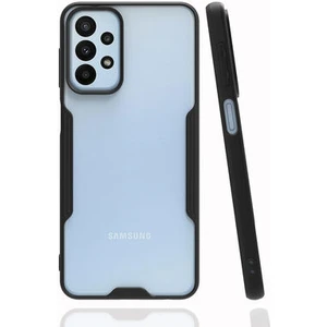 Techno Guru Samsung Galaxy A23 Kamera Korumalı ve Şık Tasarımlı Parfe Premium Silikon Kılıf