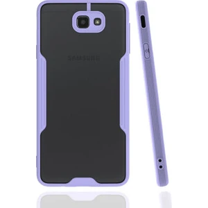 Techno Guru Samsung Galaxy J7 Prime Kamera Korumalı ve Şık Tasarımlı Parfe Premium Silikon Kılıf