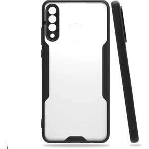 Techno Guru Huawei P30 Lite Kamera Korumalı ve Şık Tasarımlı Parfe Premium Silikon Kılıf