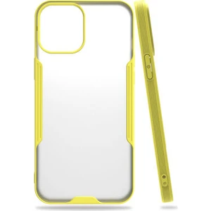 Techno Guru iPhone 12 Mini Kamera Korumalı ve Şık Tasarımlı Parfe Premium Silikon Kılıf