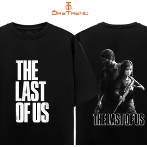 Ors Trend The Last Of Us Baskılı Oversize Tişört