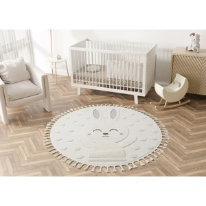 Venucci Home & Living Quincey Bukleli Yumuşak Peluş Post Shaggy Krem Çocuk Odası Oturma Odası Salon Mutfak Halısı