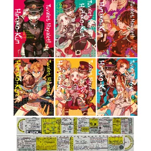 Tuvalet Hayaleti Hanako-Kun 1. - 2. - 3. - 4. - 5. - 6. Ciltler Manga Seti - AidaIro + Matematik Öğreten Cetvel
