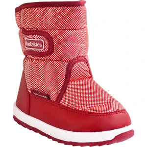 Kız Çocuk Içi Kürklü Hafif Kaymaz Taban Kar Botu