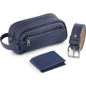 Polo Air Erkek El Çantası Cüzdan Kemer Set Kombin N-31