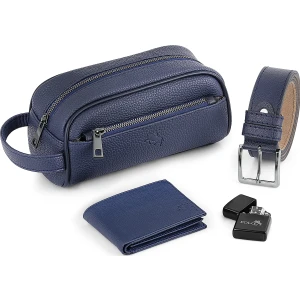 Polo Air  Erkek El Çantası Cüzdan Kemer Çakmak Set Kombin Cn-31