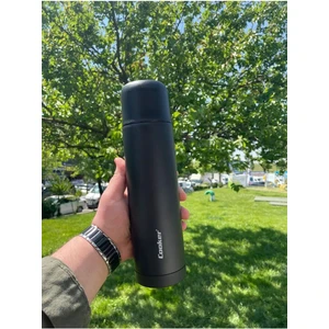 0,75 ml Çift Kat Paslanmaz Çelik 750 ml Termos ( Çay Kahve Piknik Kamp Outdoor Ofis Otel Kafe Okul )