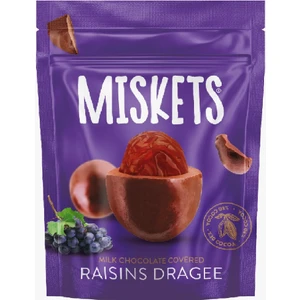 Sütlü Çikolata Kaplamalı Üzüm Draje 70 gr