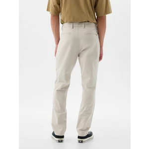 Erkek Gri Slim Fit Modern Khaki Pantolon