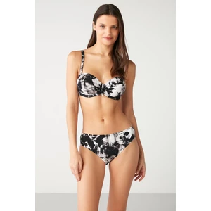 Kelaba Desenli Straplez Bikini