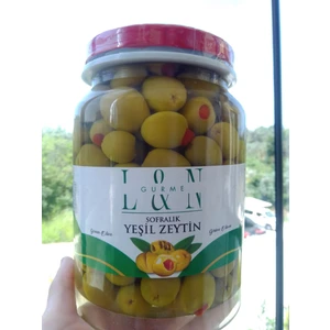 Ln Gurme Biberli Yeşil Zeytin 1 kg