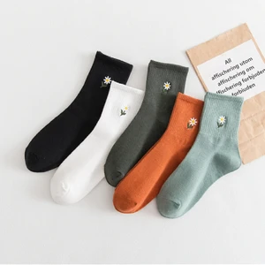 Soytemiz Çorap Papatya Desenli Kadın Çorap 5 Çift