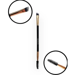 Çift Taraflı Eyeliner Kaş ve Kirpik Fırçası