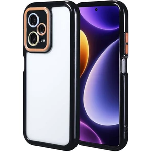 Xiaomi Redmi Note 12 Pro Plus Uyumlu Kılıf Kamera Korumalı Renkli Kenar ve Çerçeve Tasarımlı Kapak