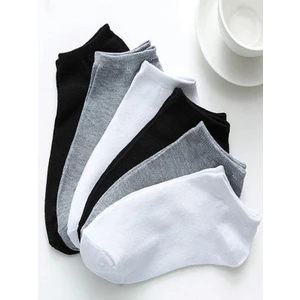 10'lu Ekonomik Paket Patik Unisex Kısa Spor Sneakers Çorap