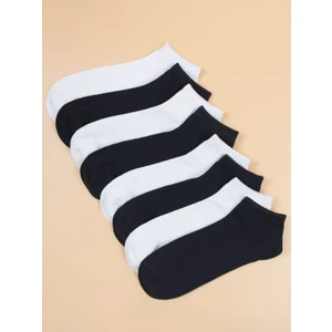 10'lu Ekonomik Paket Patik Unisex Kısa Spor Sneakers Çorap