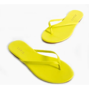 Kadın Parmak Arası Terlik Sarı