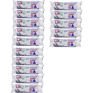 Lixo Bag J650 Jumbo Boy Çöp Poşeti (80 x 110 Cm) 10 Lu Rulo x 15 Paket Çöp Torbası Siyah 90 Lt