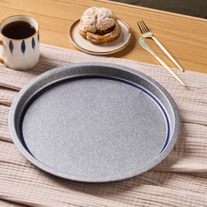 Henry Metal Tepsi Gri 35 cm