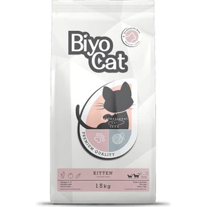 Biyo Cat Kitten Kümes Hayvanlı Yavru Kedi Maması 15 kg