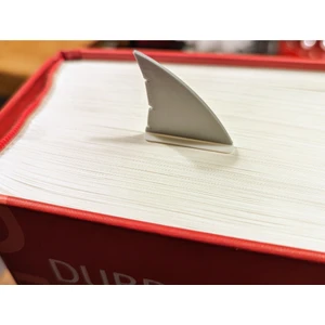 BYD3D Tekno 2'li Köpek Balığı Kitap Ayracı Kitap Ayracı Ayraç