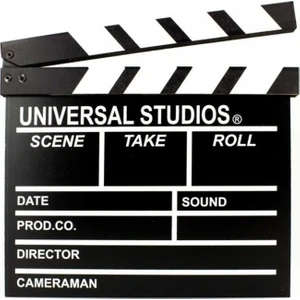 Nil Hediye Ahşap Sinema Tasarım Klaket Büyük Boy