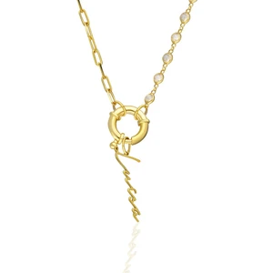 Nevam Kuyumculuk Modern Imza Kilit Kolye