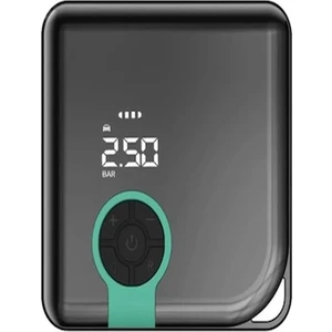 Air Powerbank 4000mAh USB Şarj Edilebilir Akıllı Hava Pompası - Kompresör LED Gösterge Ve Işıklı