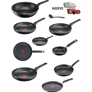 Titanyum 1x Simplecook Difüzyon Tabanlı Tava Seti 10 Parça