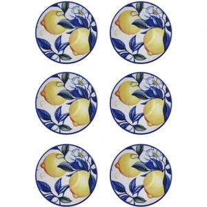 The Mia Odore Di Limone 6'lı Çay Tabak 13CM