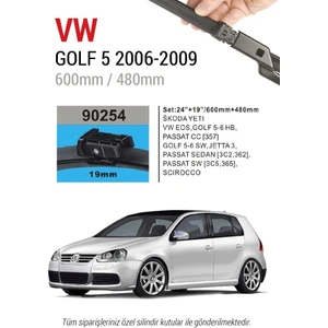 Volkswagen Golf 5 2003-2009 Silecek Takımı +Cam Sabunu
